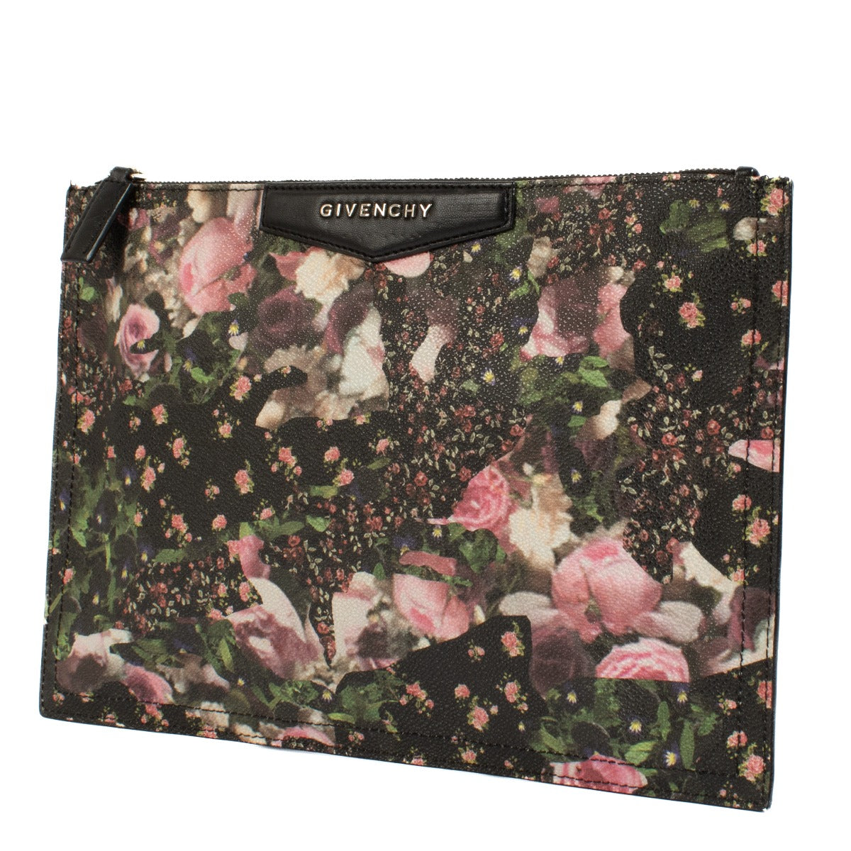 Shop safe online at Labellov in Antwerp, Brussels and Knokke this 100% authentic second hand Givenchy Floral Clutch