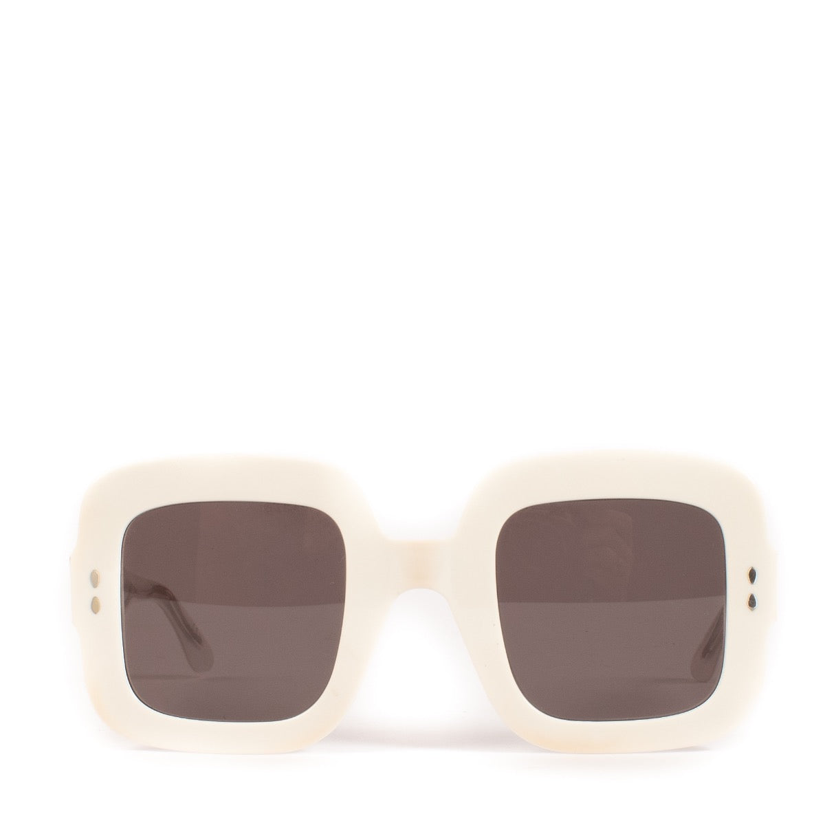 Shop safe online at Labellov in Antwerp, Brussels and Knokke these 100% authentic second hand Isabel Marant White Acetate Sunglasses