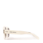 Shop safe online at Labellov in Antwerp, Brussels and Knokke these 100% authentic second hand Isabel Marant White Acetate Sunglasses