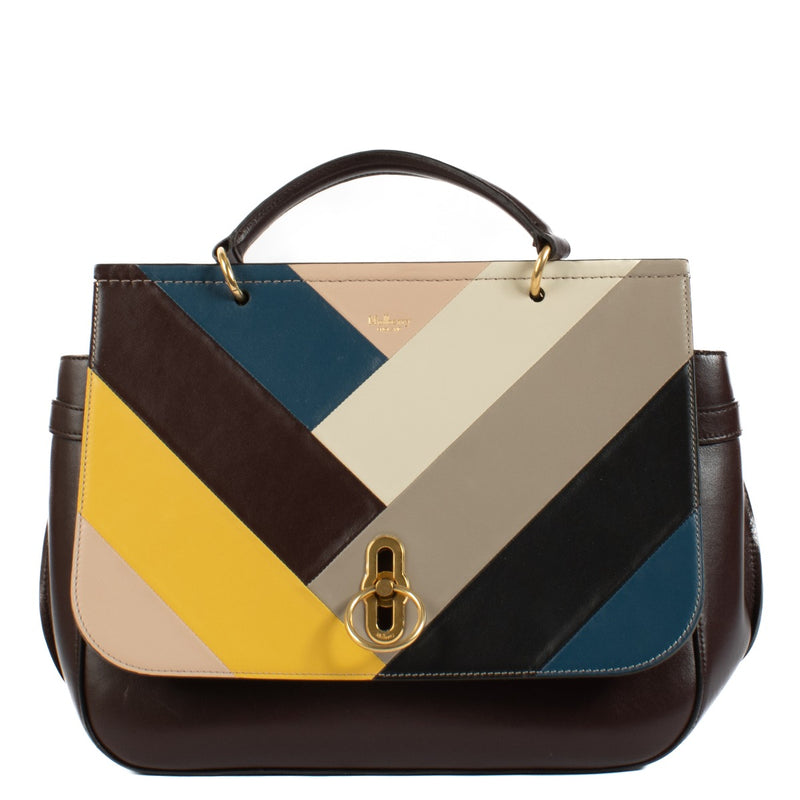 Shop 100% authentic Mulberry Multicolor Leather Large Amberley Bag at Labellov.com.