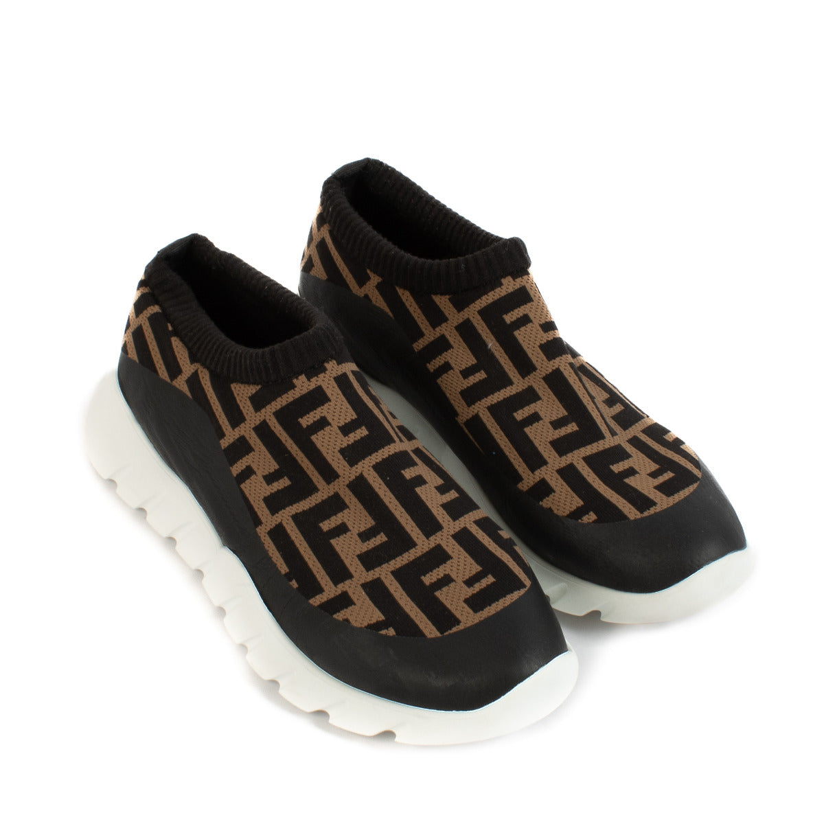 Fendi Logo Slip-on Sneakers - size 40 for sale at Labellov. Buy and sell your preloved and brand new designer bags and shoes for the best price.
