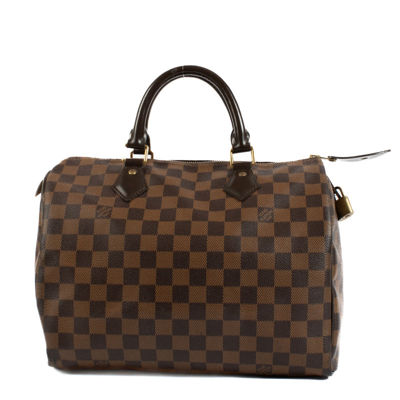 shop 100% authentic second hand Louis Vuitton Damier Ebene Speedy 30 on Labellov.com