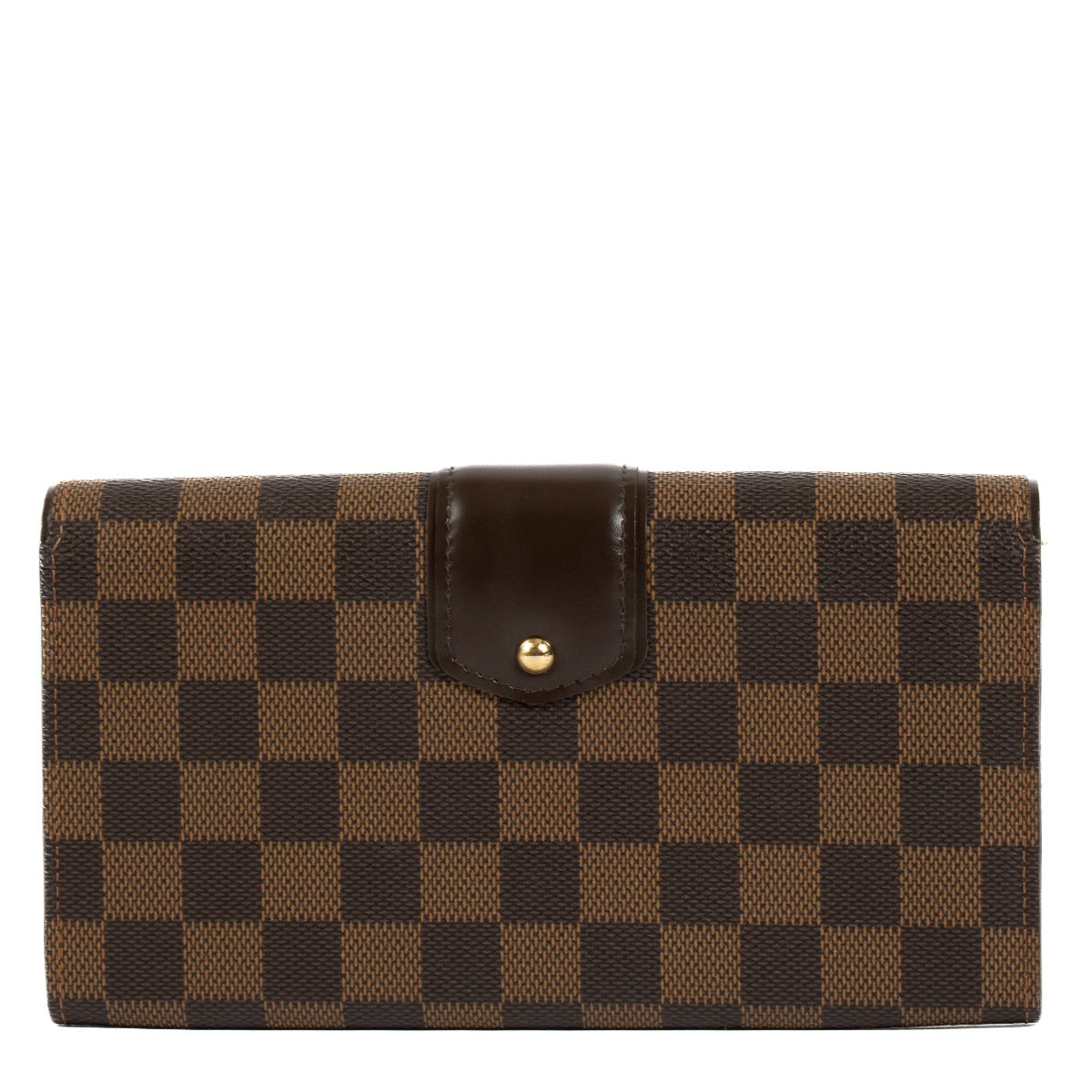 Louis Vuitton Damier Ebene Portefeuille Sistina Lange Portemonnee