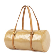 Louis Vuitton Beige Monogram Vernis Papillon Bag