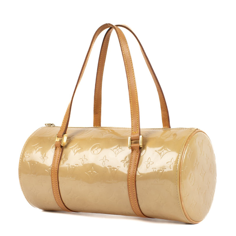 Louis Vuitton Beige Monogram Vernis Papillon Bag