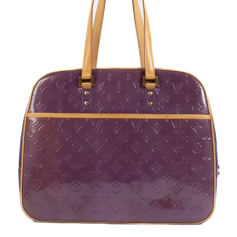 Louis Vuitton Indigo Monogram Vernis Sutton bag