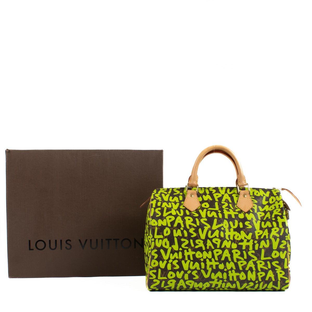 Louis Vuitton Stephen Sprouse Green Graffiti Monogram Speedy 30