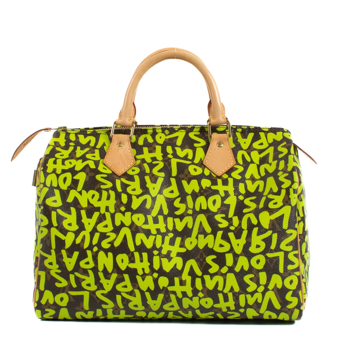 Louis Vuitton Stephen Sprouse Groene Graffiti Monogram Speedy 30