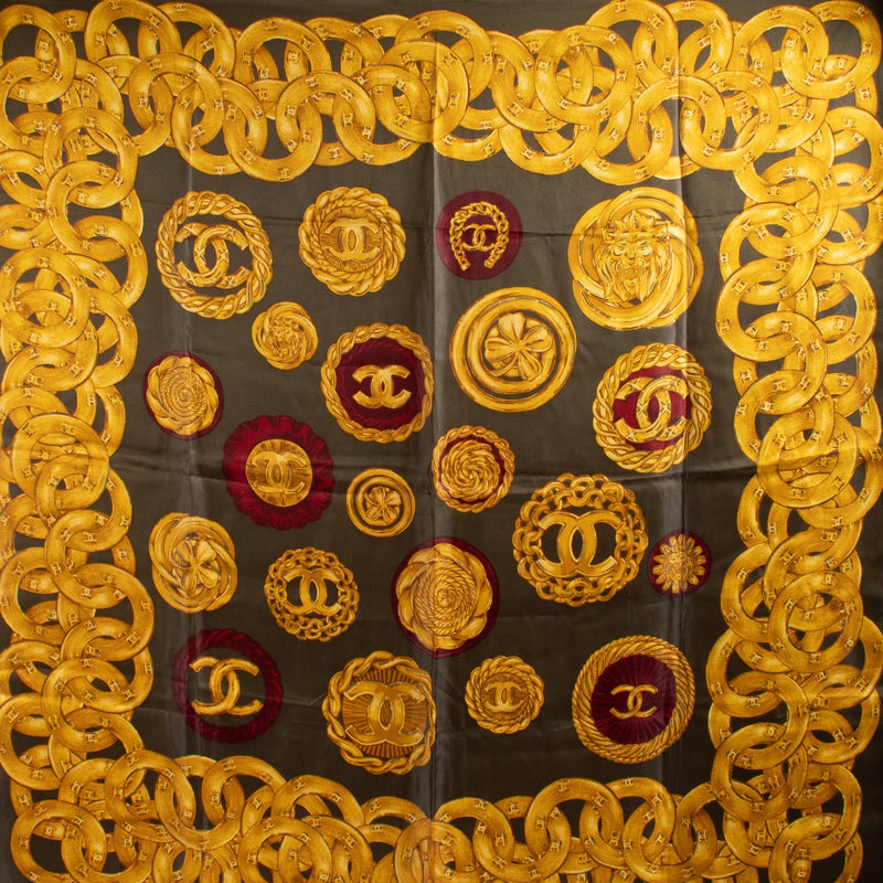 Shop 100% authentic second hand Chanel Green Chain Scarf on Labellov.com