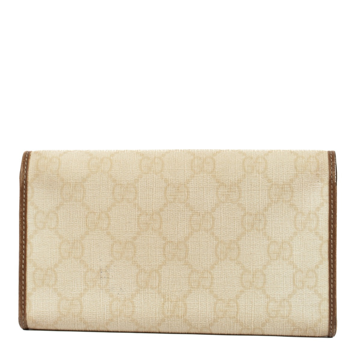 Gucci Beige GG Canvas Portemonnee