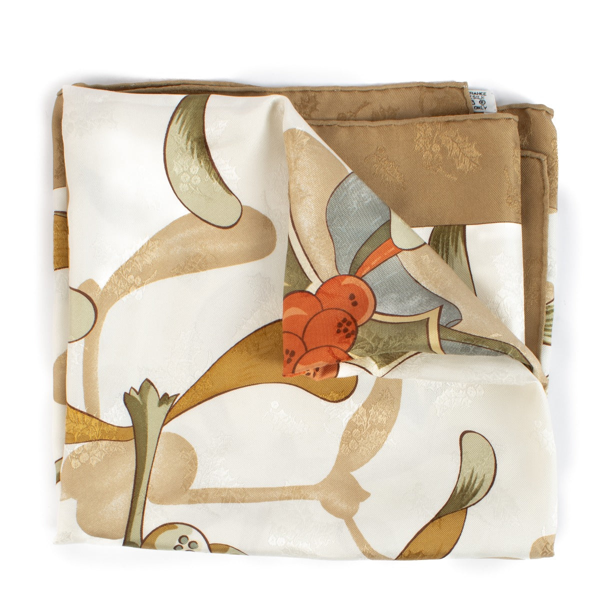 Hermès Multicolor Neige d'Antan Détail Silk Scarf