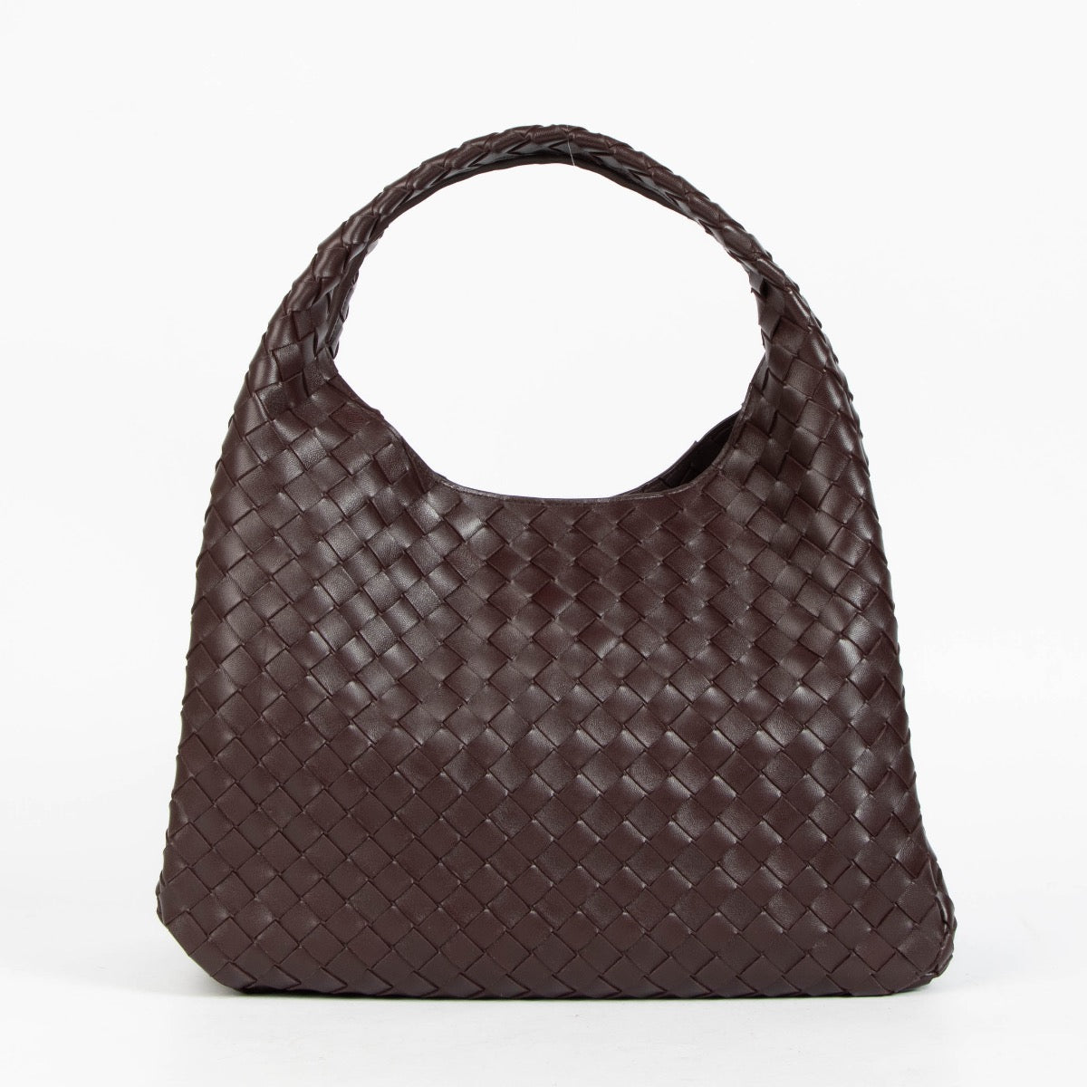 Shop this authentic Bottega Veneta Barolo Intrecciato Large Shoulder Bag pre-loved on Labellov.com