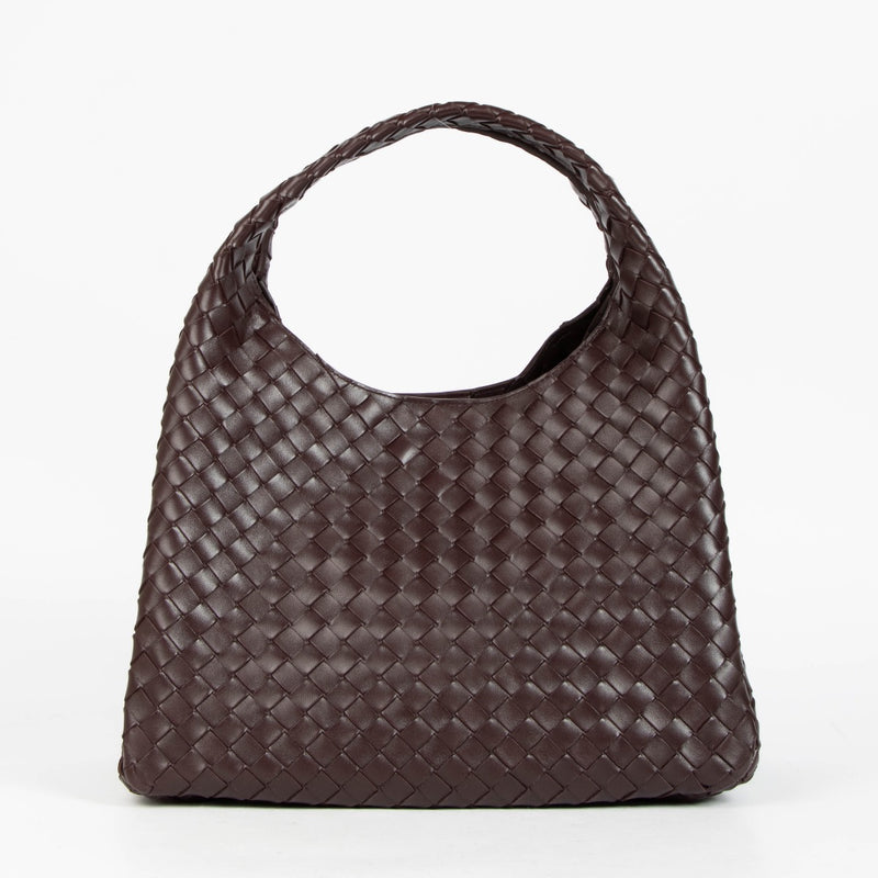 Shop this authentic Bottega Veneta Barolo Intrecciato Large Shoulder Bag pre-loved on Labellov.com