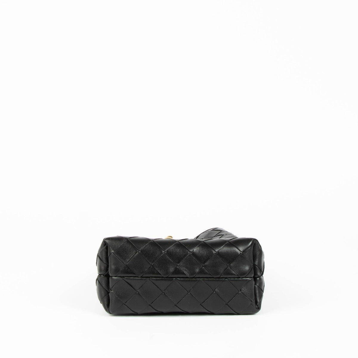 Bottega Veneta Black Andiamo Phone Pouch Crossbody Bag