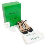 100% authentic pre loved Bottega Veneta Black Strap Knot Mule - Size 38 on Labellov.com