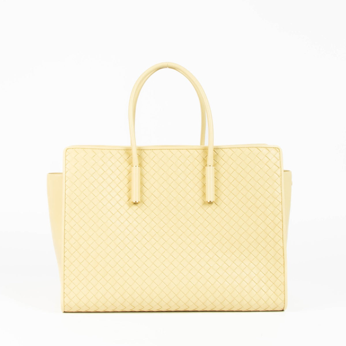 Bottega Veneta Butter Yellow Barbara Tote Bag