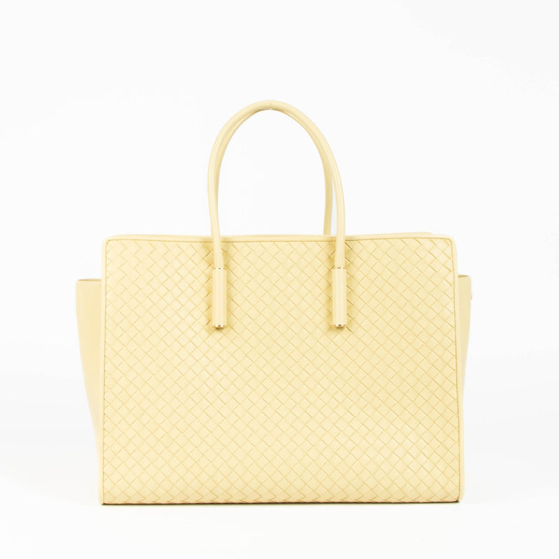 Bottega Veneta Butter Yellow Barbara Tote Bag