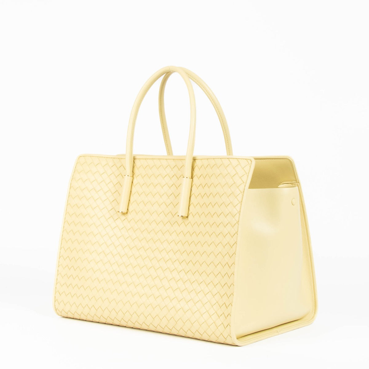 Bottega Veneta Butter Yellow Barbara Tote Bag