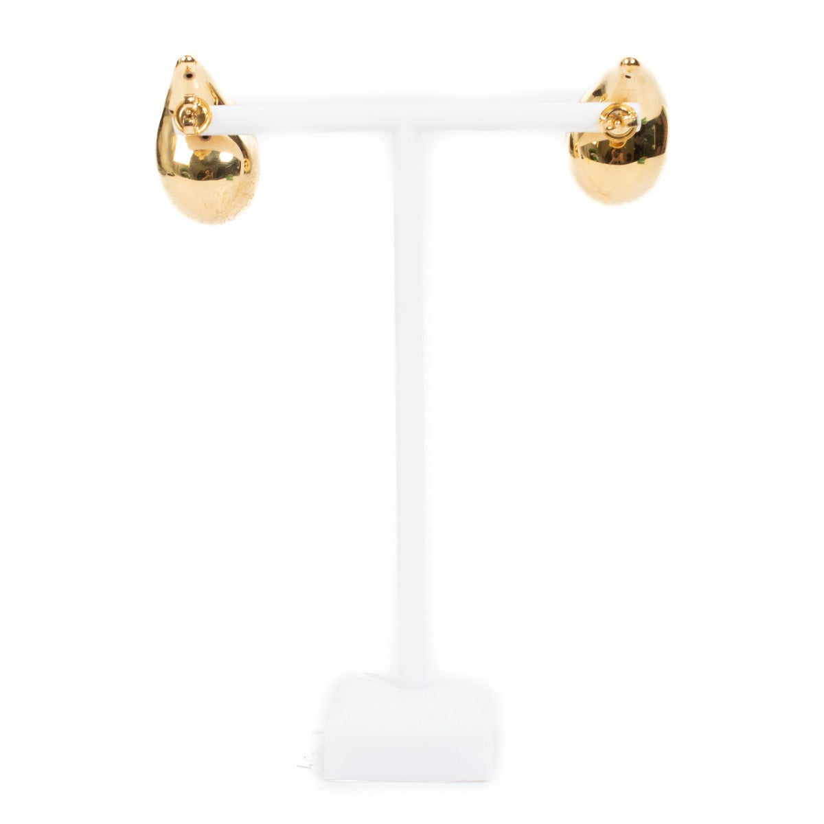 Bottega Veneta Boucles d'oreilles pendantes dorées petites
