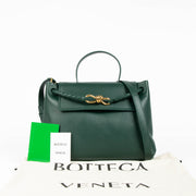 Bottega Veneta Green Ciao Ciao Medium Bag