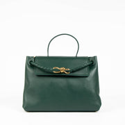Bottega Veneta Green Ciao Ciao Medium Bag