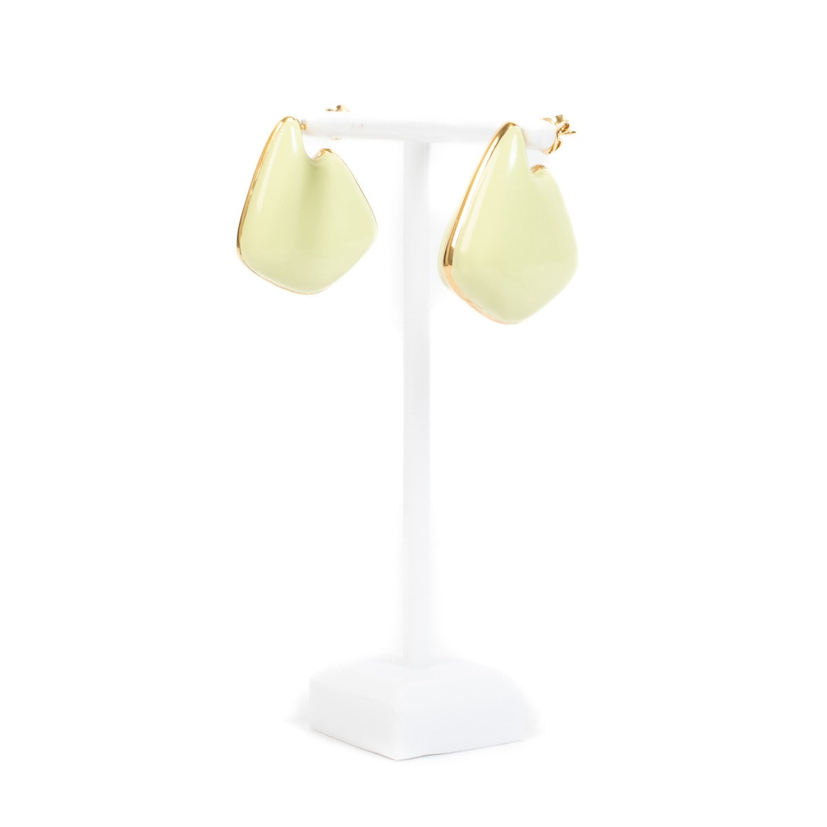 100% authentic pre loved Bottega Veneta Ice Cream Small Fin Earrings on Labellov.com