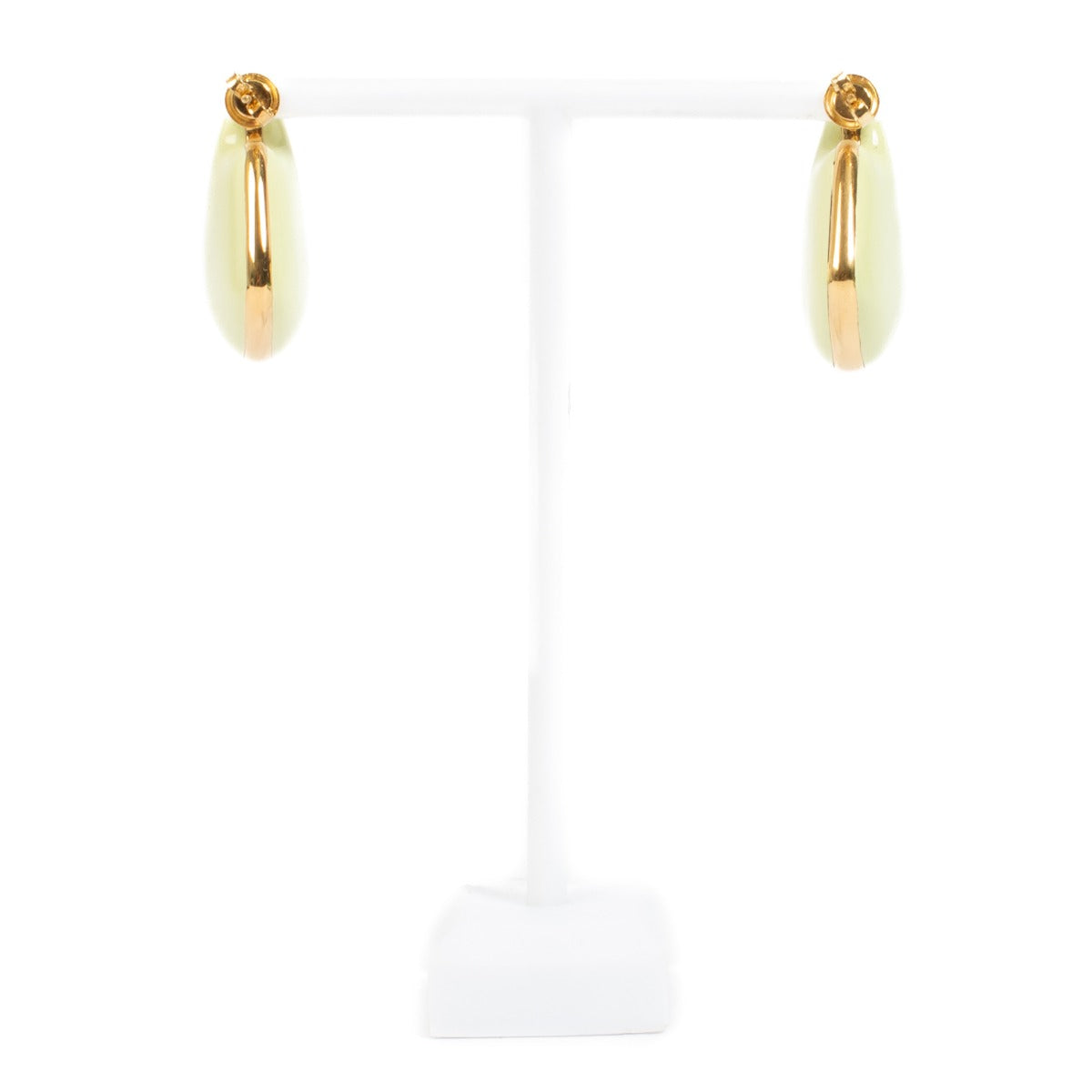 100% authentic pre loved Bottega Veneta Ice Cream Small Fin Earrings on Labellov.com
