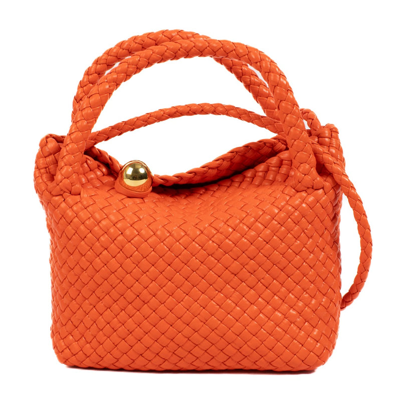 Bottega Veneta Orange Mini Tosca Bag