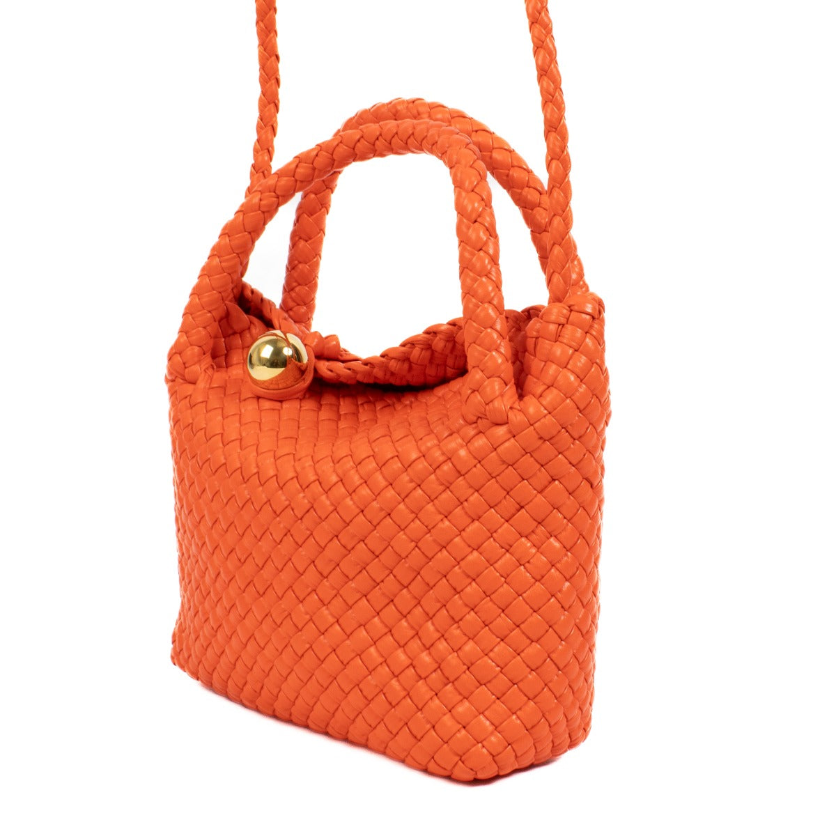 Bottega Veneta Orange Mini Tosca Bag