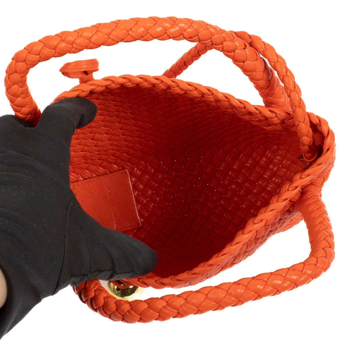 Bottega Veneta Orange Mini Tosca Bag