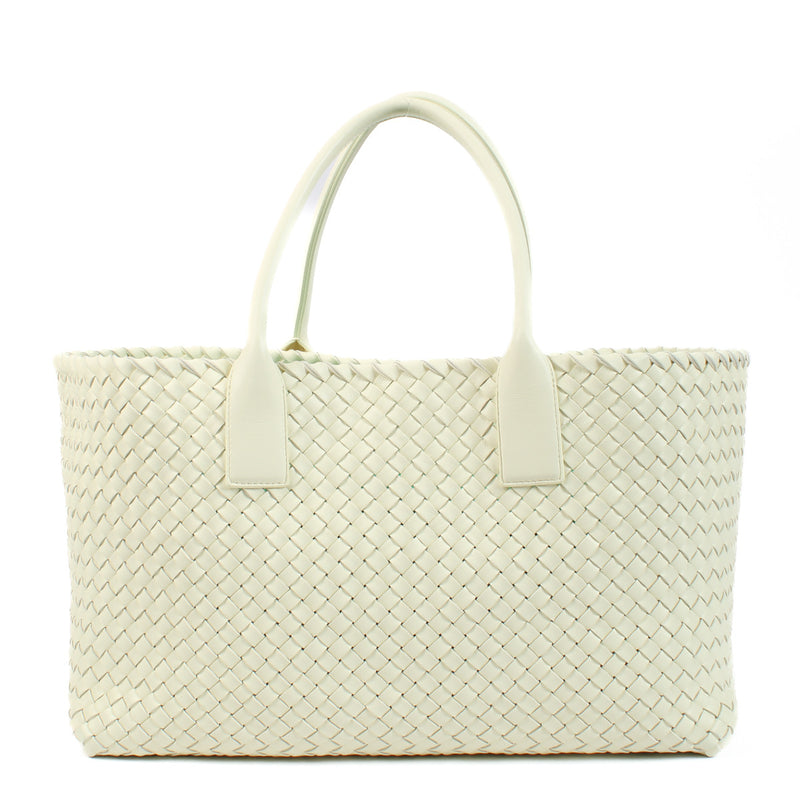 Bottega Veneta Lemon Washed Medium Cabat Bag aan de beste prijs bij Labellov