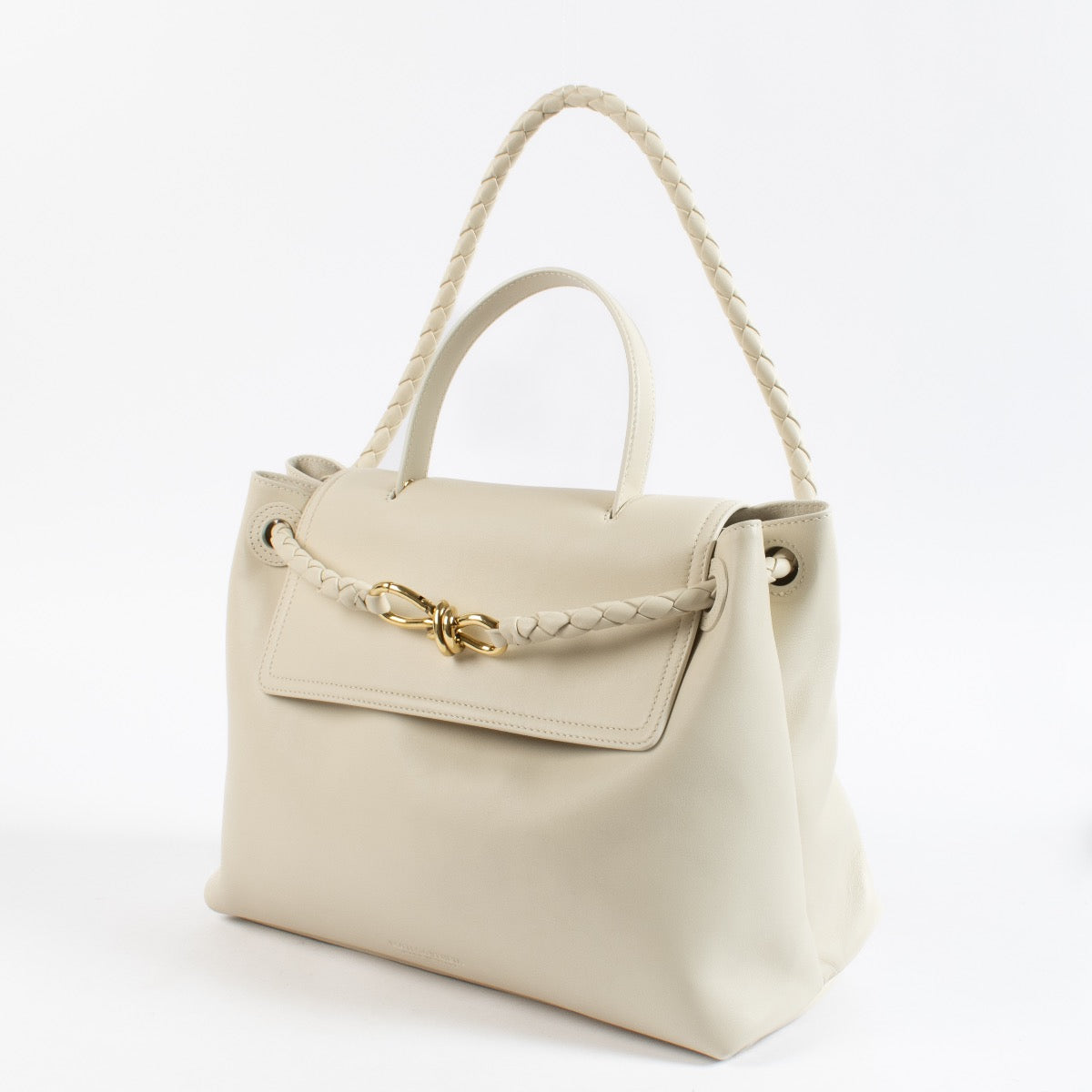 shop authentic Bottega Veneta Sea Salt Medium Ciao Ciao Bag on www.labellov.com