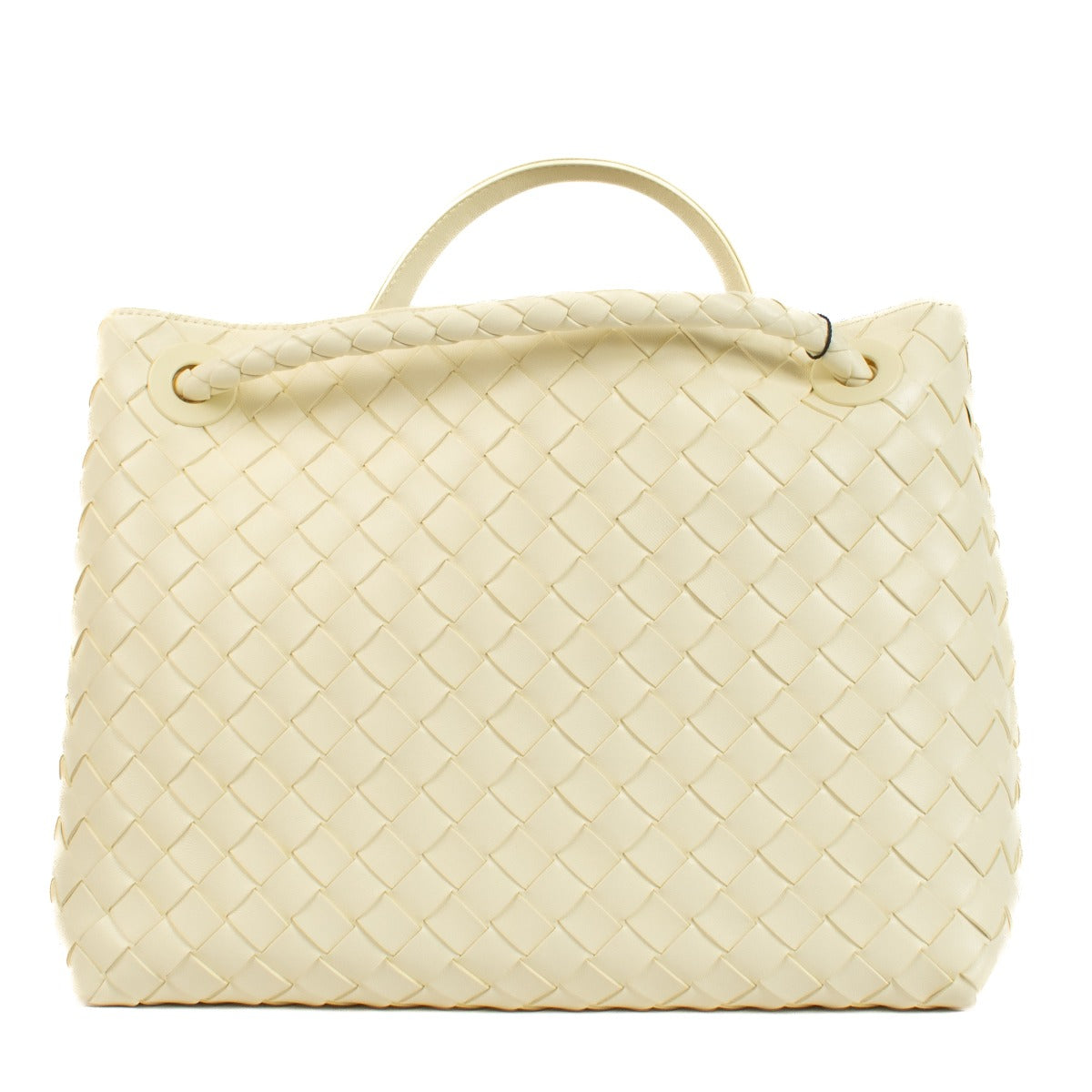 shop 100% authentic second hand Bottega Veneta Camomile Medium Andiamo Bag on Labellov.com