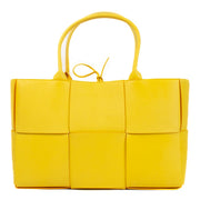 shop 100% authentic second hand Bottega Veneta Yellow Medium Arco Intreccio Bag on Labellov.com
