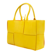 shop 100% authentic second hand Bottega Veneta Yellow Medium Arco Intreccio Bag on Labellov.com