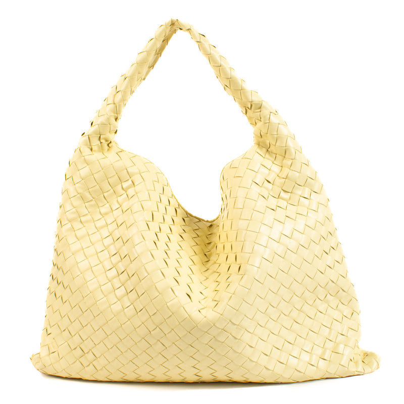Bottega Veneta Camomile Intrecciato X-Large Hop Bag