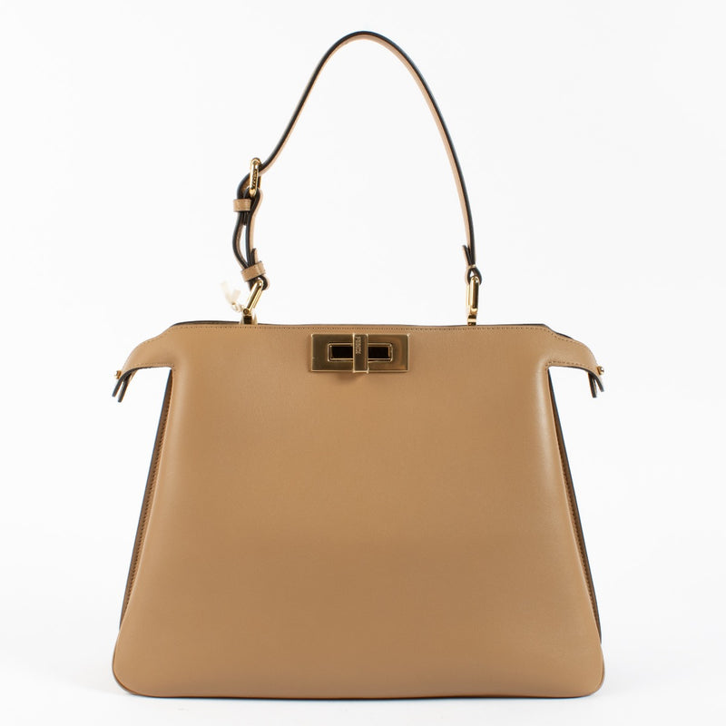 Authentic second hand Fendi Capuccino Peekaboo Bag on Labellov.com