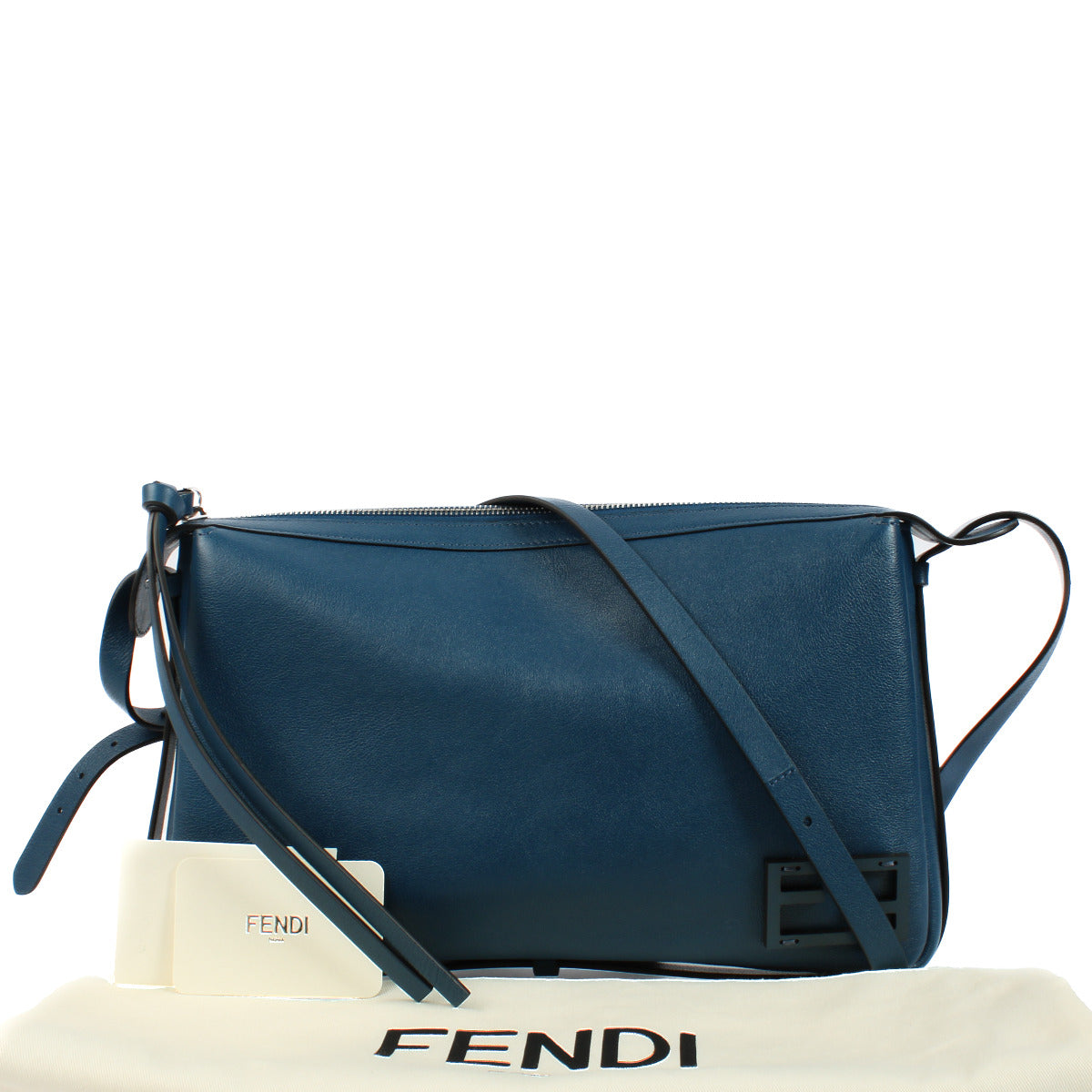 Fendi Blue Simply Medium Bag