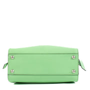 Shop safe online at Labellov in Antwerp, Brussels and Knokke this 100% authentic second hand Fendi Edamame Green Mini Peekaboo Bag