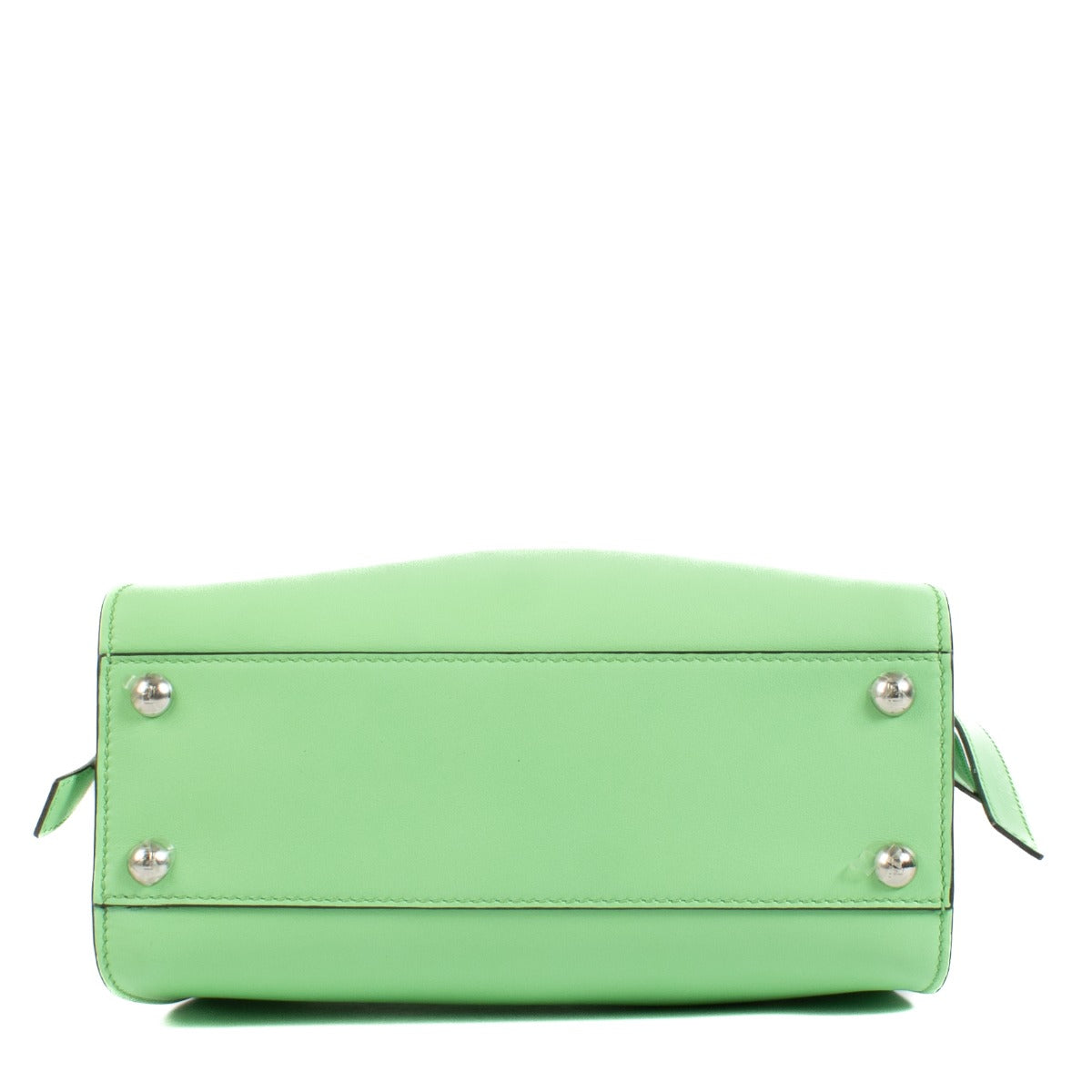 Shop safe online at Labellov in Antwerp, Brussels and Knokke this 100% authentic second hand Fendi Edamame Green Mini Peekaboo Bag