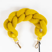 Shop safe online at Labellov in Antwerp, Brussels and Knokke this 100% authentic second hand Fendi Yellow Fur Bag Strap