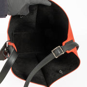Shop the authentic Loewe Red Logo Bilbao Large Bucket Bag second hand on Labellov.com