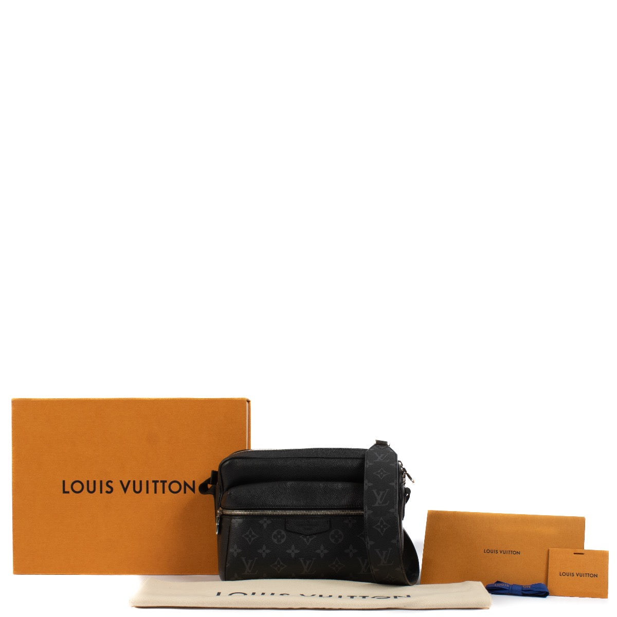 shop 100% authentic second hand Louis Vuitton Black Outdoor Messenger Bag on Labellov.com