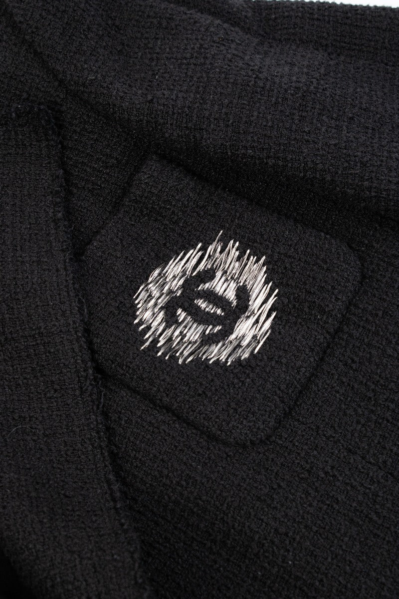 Shop 100% authentic secondhand Chanel Black CC Jacket - Size 36 on Labellov.com