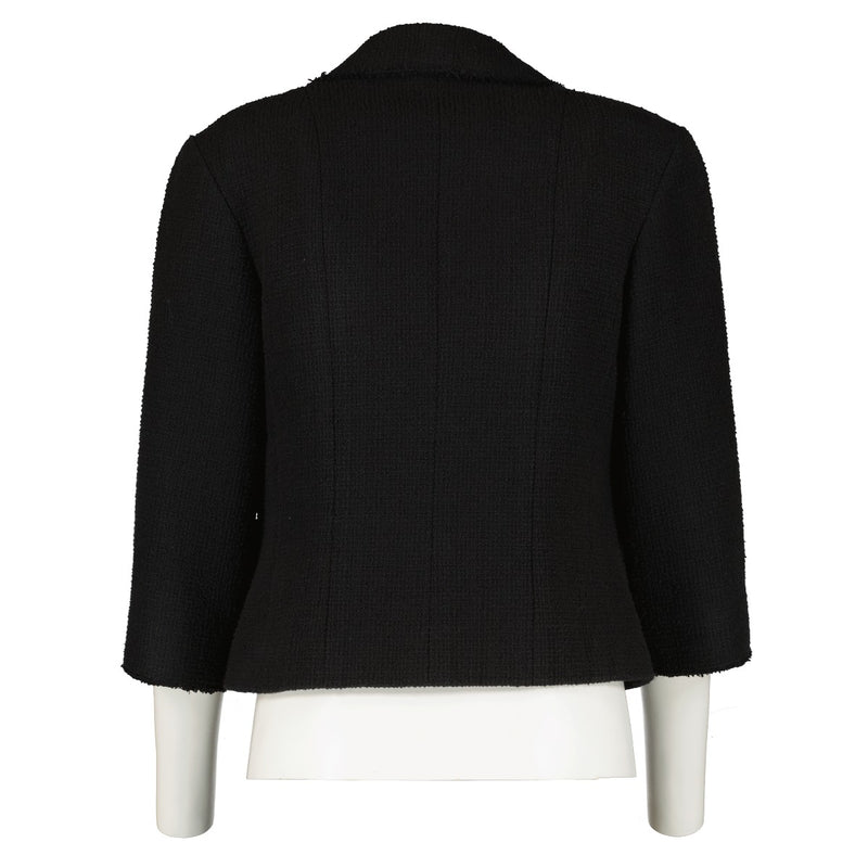 Shop 100% authentic secondhand Chanel Black CC Jacket - Size 36 on Labellov.com
