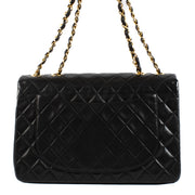 shop 100% authentic second hand Chanel Black Vintage Maxi Classic Flap Bag on Labellov.com