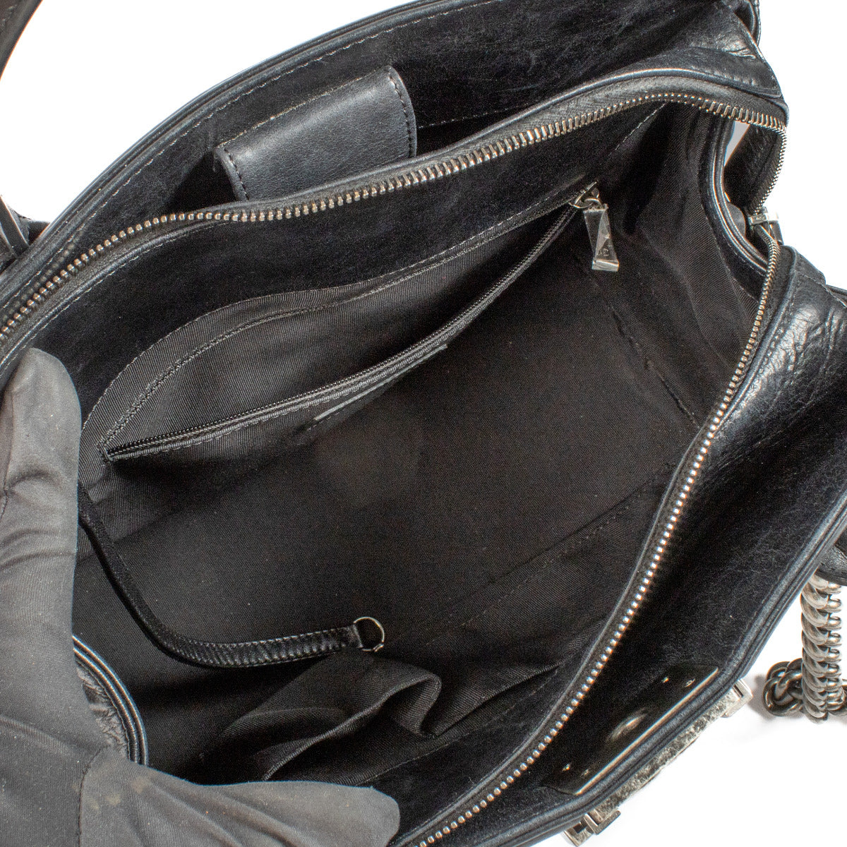 Sac cabas Chanel Boy noir