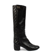 Chanel Black 2.55 Boots - size 39