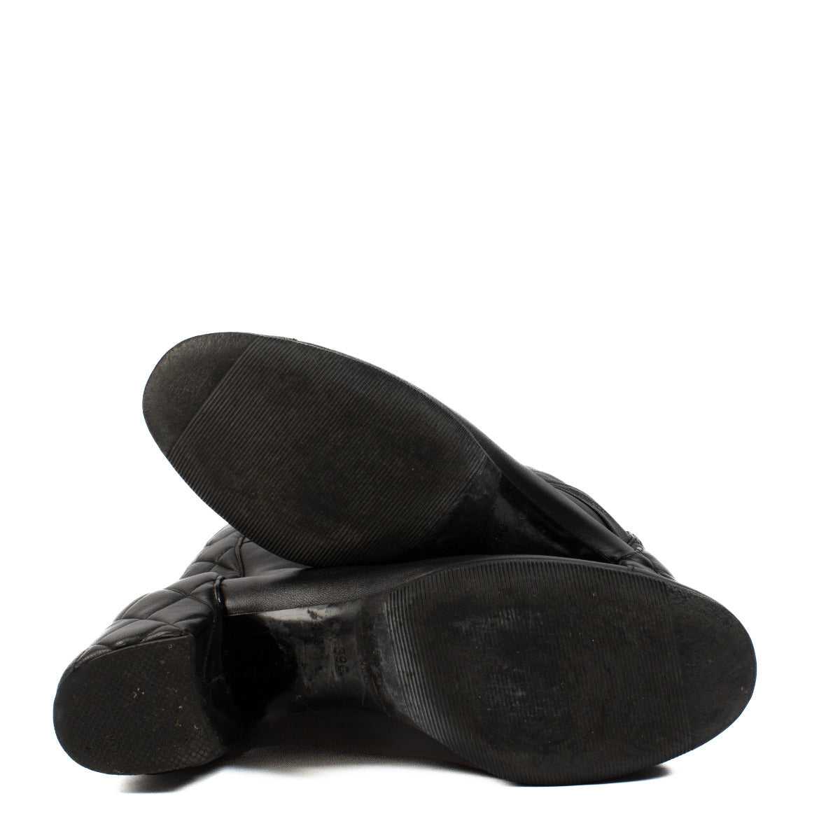 Chanel Black 2.55 Boots - size 39