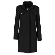 Shop 100% authentic secondhand Chanel 14A Tweed Black Coat - Size 38 on Labellov.com